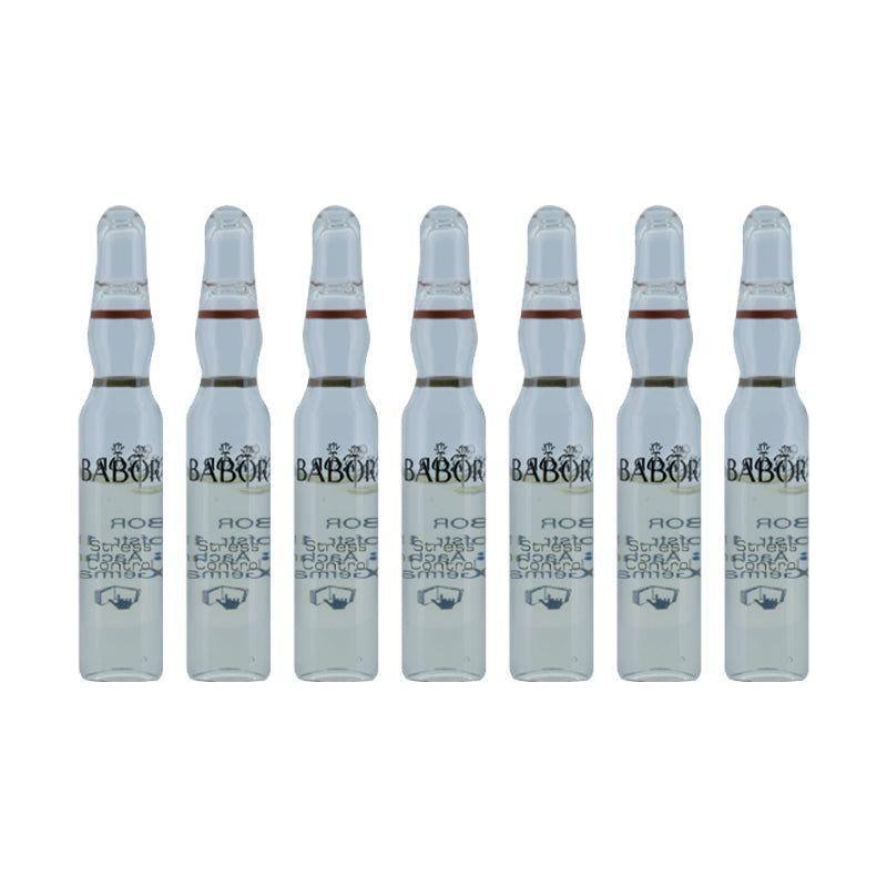 Babor SOS Ampoule Concentrates Stress Control 7x2ml | Anti-Stress & Soothing Serum for Calmed, Resilient Skin