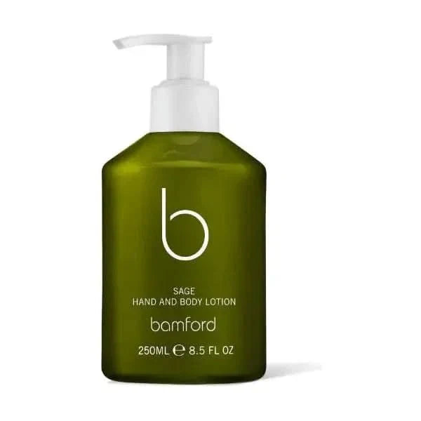 Bamford Sage Hand & Body Lotion 250ml | Hydrating & Revitalizing Care