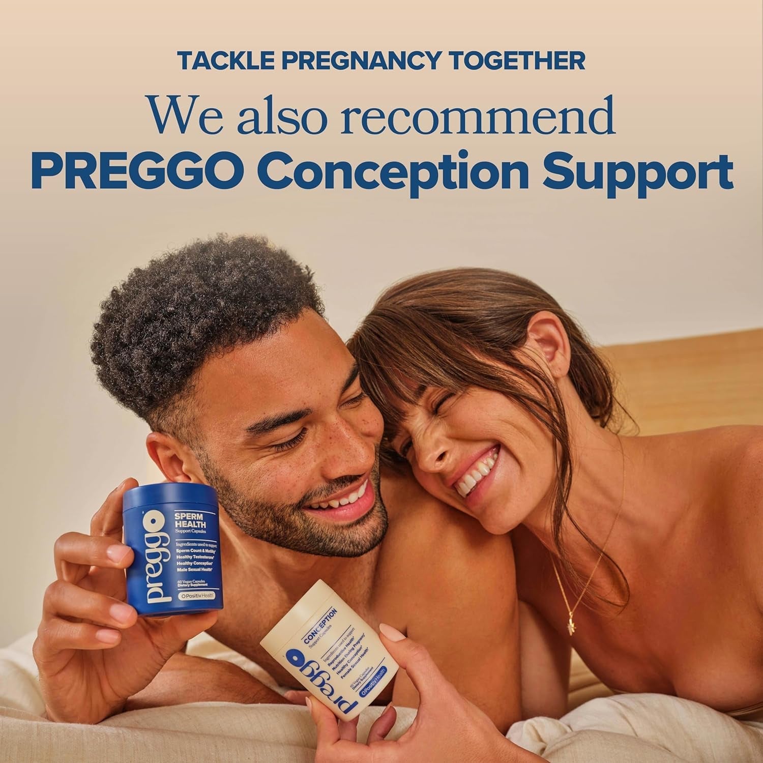 O Positiv Preggo Sperm Health Capsules for Men 60 Vegan Capsules The OBGYN-Formulated Fertility Boost for Optimal Sperm Health