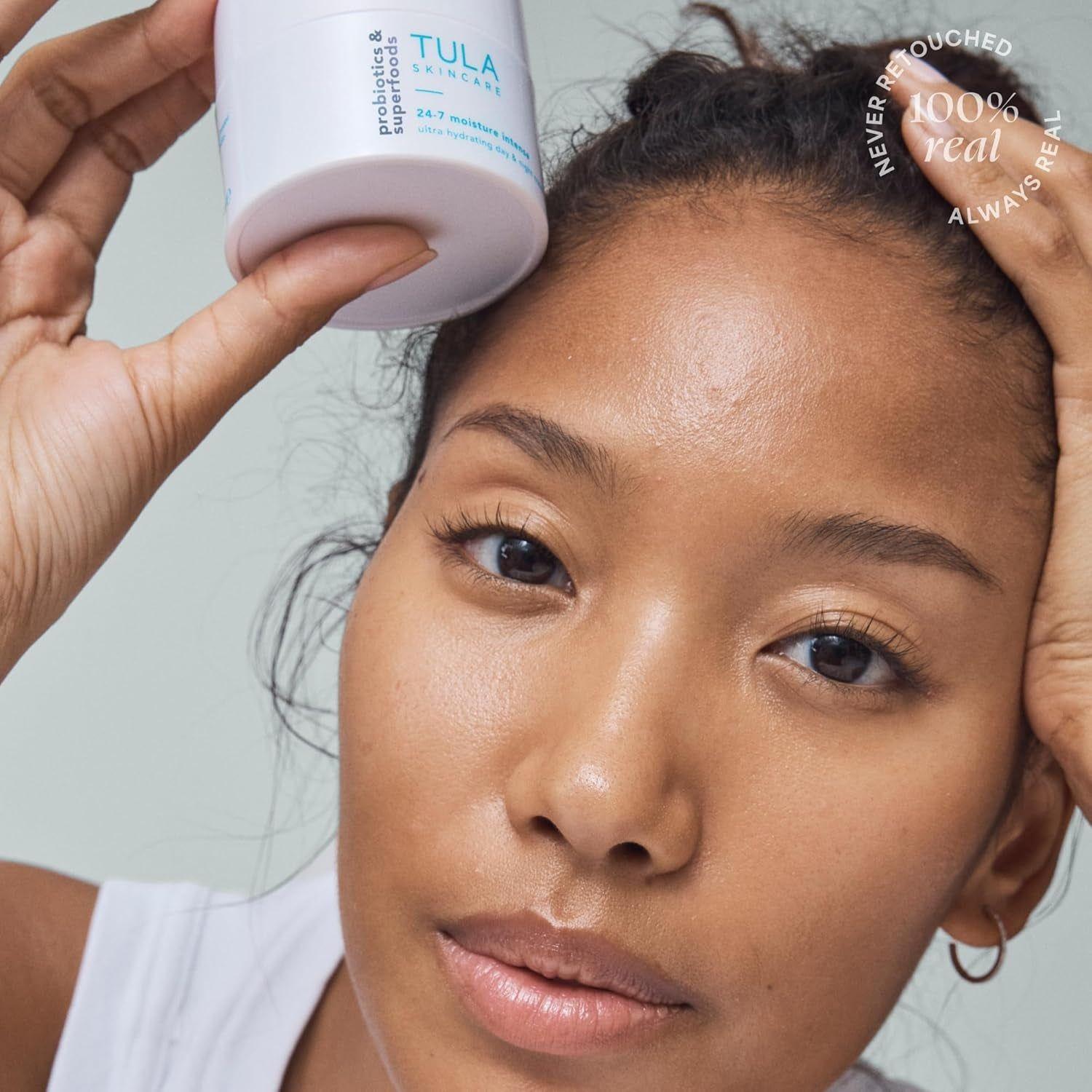 TULA SKINCARE 24-7 Moisture Intense Ultra Hydrating Day & Night Cream (Regular) - 43g | Deep Hydration & Skin Barrier Support