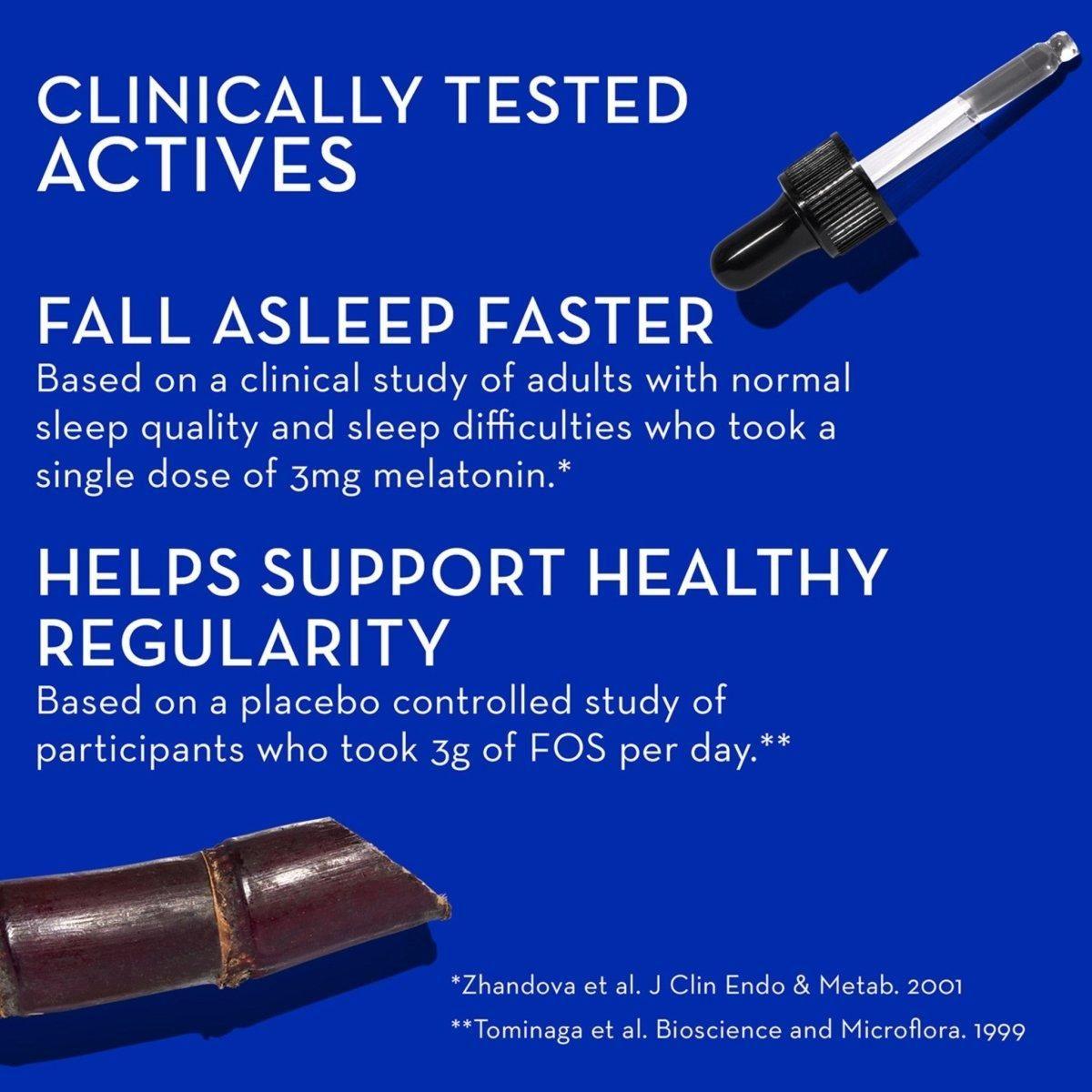 HUM Beauty zZzz Gummies 60 Capsules | Natural Sleep Support with Melatonin, Vitamin B6 & Soothing Botanicals