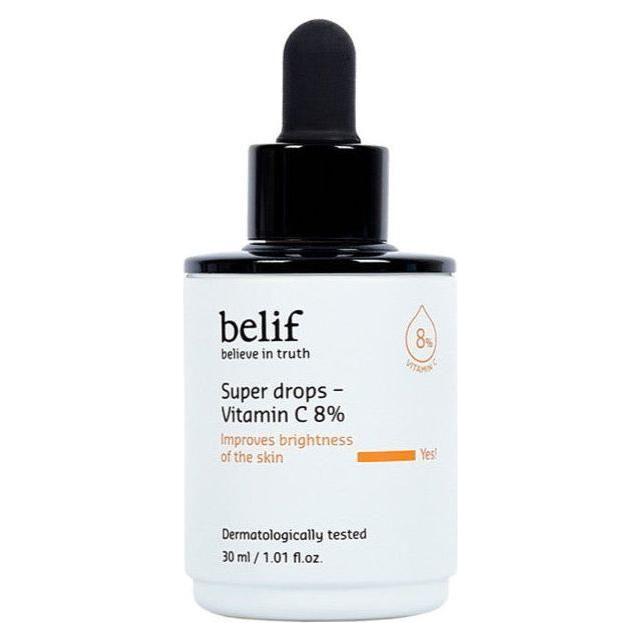 Belif Super Drops Vitamin C 8% Ampoule 30ml | Your Daily Dose of Radiance & Renewal!