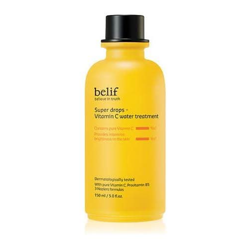 belif Super Drops Vitamin C Water Treatment The Radiance-Boosting Elixir for a Lit-From-Within Glow!