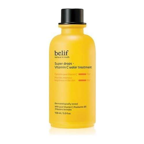 belif Super Drops Vitamin C Water Treatment The Radiance-Boosting Elixir for a Lit-From-Within Glow!