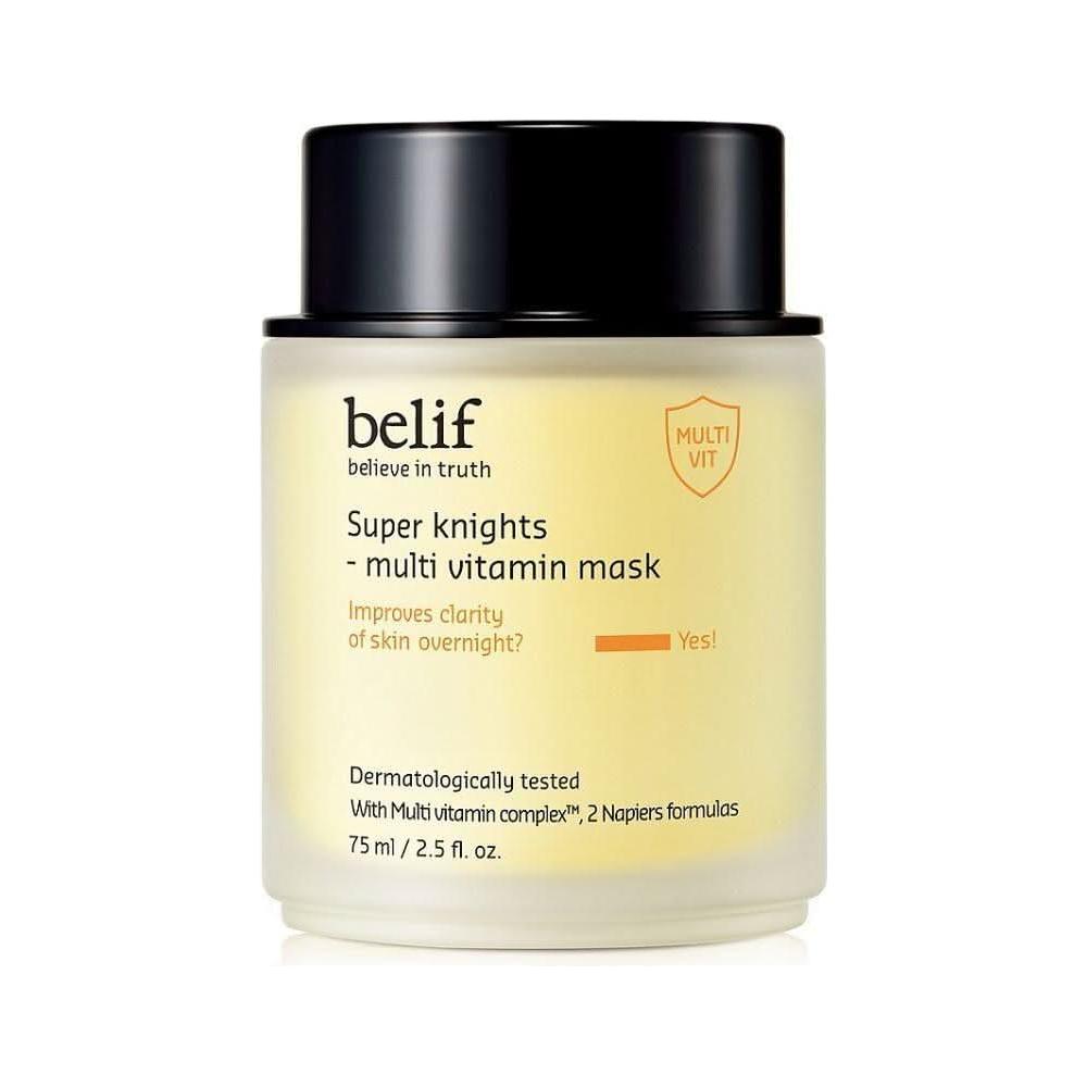 belif Super Knights Multi Vitamin Mask 75ml | Wake Up To A Brighter, Recharged Complexion!