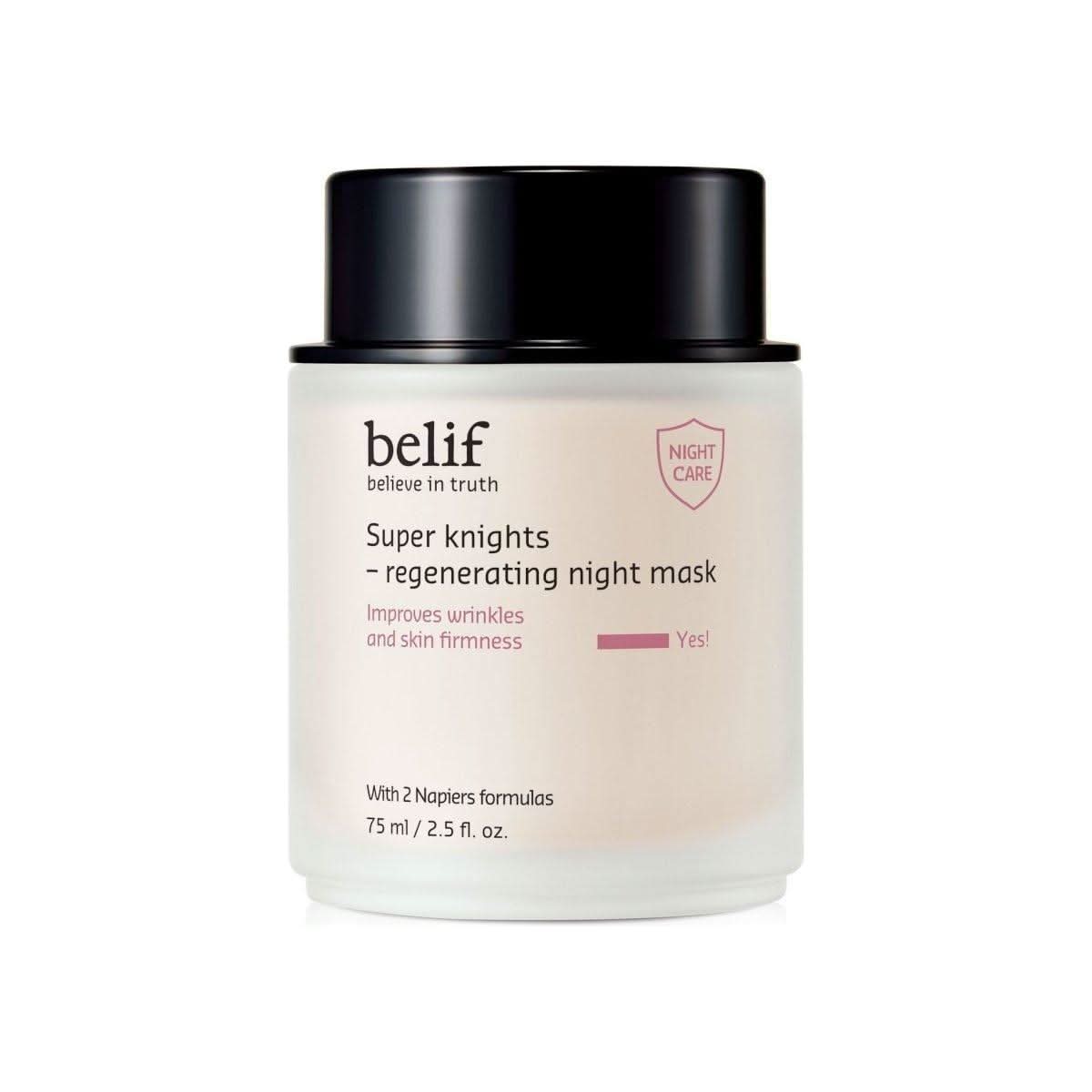 belif Super Knights Regenerating Night Mask Your Overnight Renaissance for Youthful, Supple Skin!