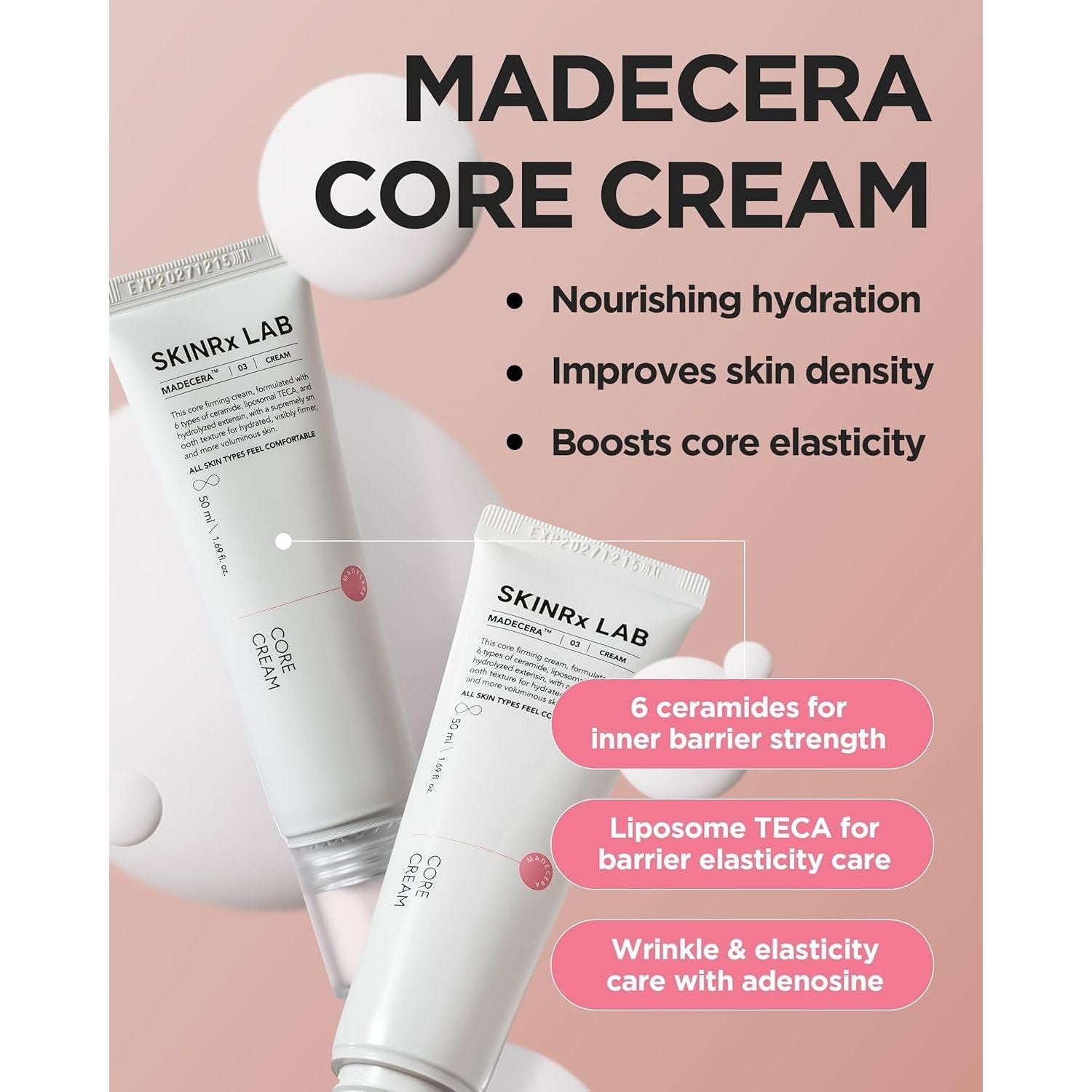 BEISIKS SKINRxLAB MadeCera Core Cream 50ml | Firming & Hydrating Korean Anti-Aging Moisturiser