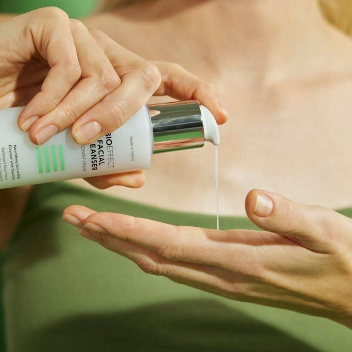 BIOEFFECT Facial Cleanser | Gentle Gel-to-Milk Hydrating Cleanser for All Skin Types BIOEFFECT