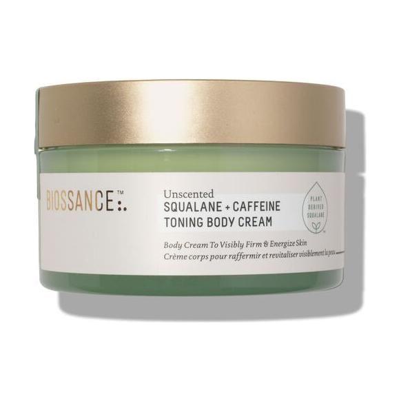 Biossance Squalane + Caffeine Toning Body Cream Unscented (200ml)