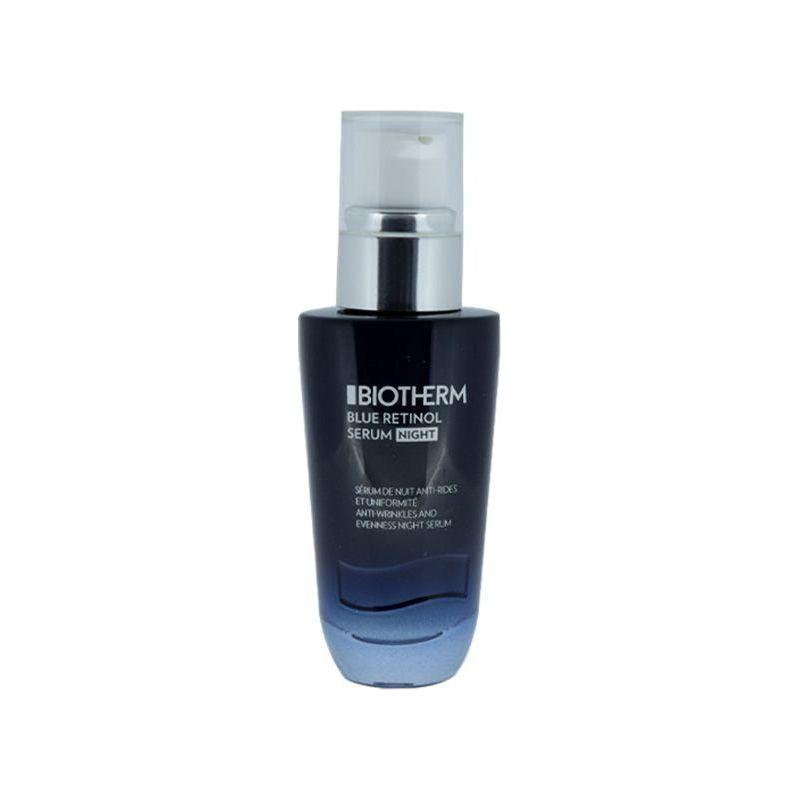Biotherm Blue Therapy Blue Retinol Resurface + Repair Serum Night 30ml | Gentle Overnight Retinol Treatment for Smoother, Youthful Skin