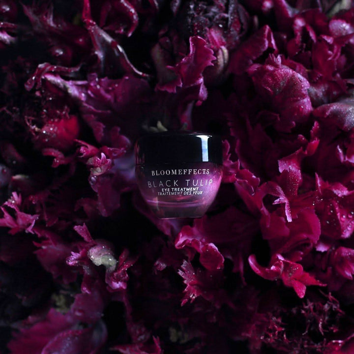 Bloomeffects Black Tulip Eye Treatment - 15ml - Revitalizing Eye Serum with Instant Hydration and Long-Term Benefits