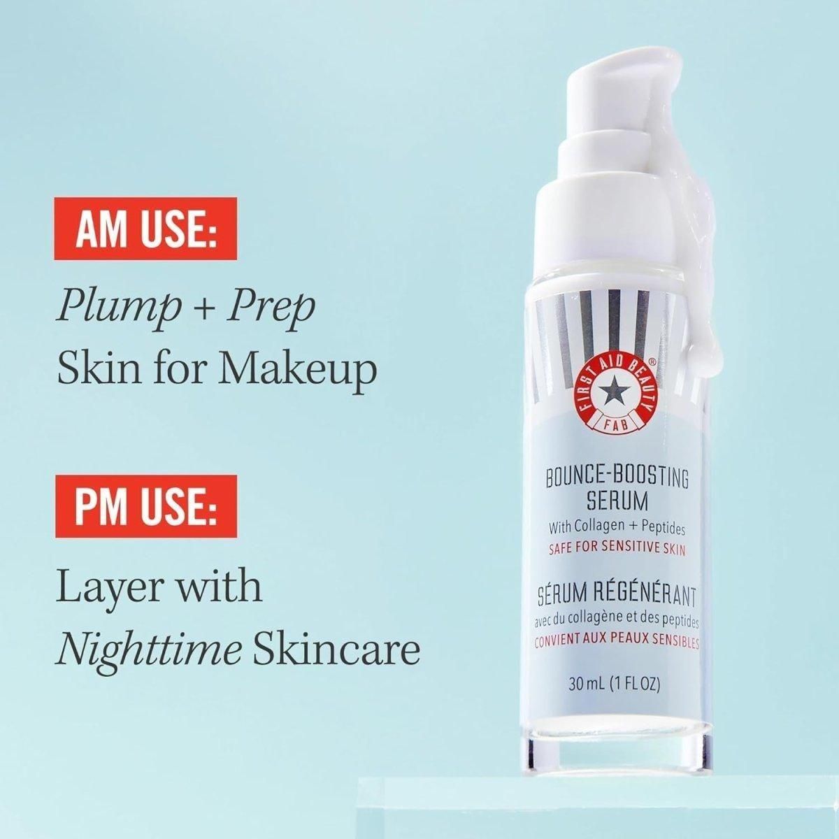 First Aid Beauty Bounce-Boosting Serum: Your Daily Dose of Plump & Smooth!