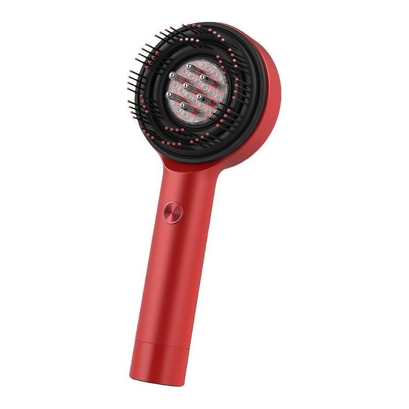 BREO Scalp 3s Easy Scalp Massage Comb (2nd Gen) | Red Light Therapy, Heated Massage & Essence Delivery