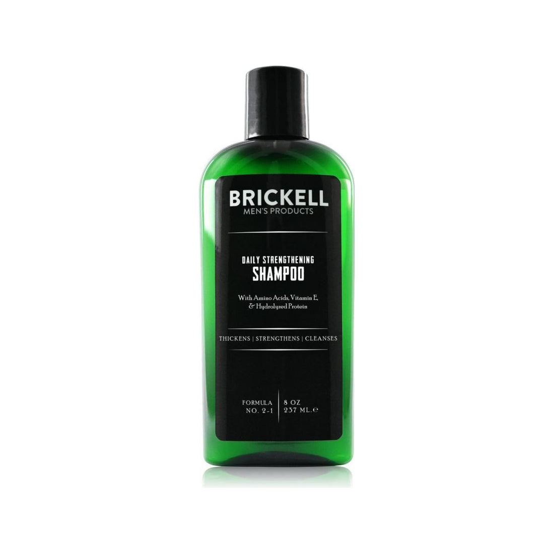 Brickell Daily Strengthening Shampoo 237ml | Hair Thickening & Scalp Refreshing Formula Brickell