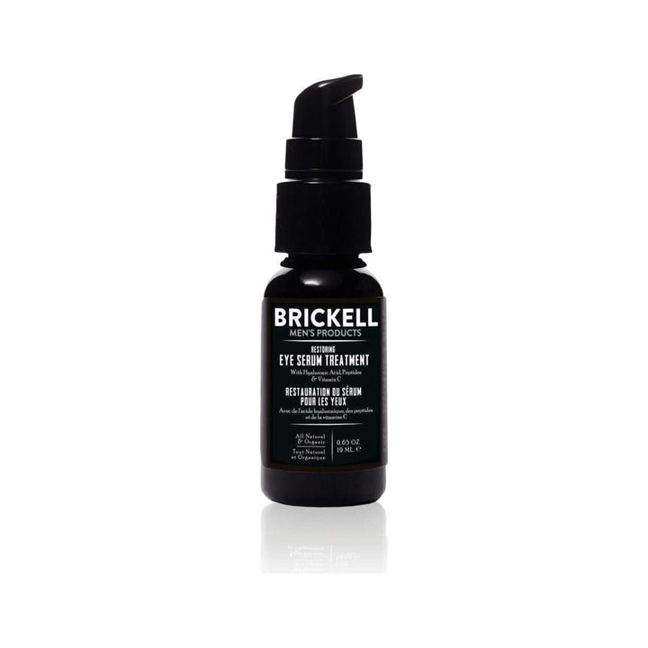 Brickell Restoring Eye Serum Treatment 19ml | Anti-Aging & Dark Circle Reduction Brickell