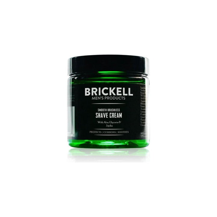 Brickell Smooth Brushless Shave Cream 148ml | Ultra-Close, Irritation-Free Shave Brickell