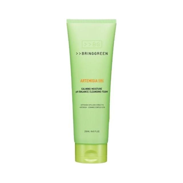 BRINGGREEN Artemisia Calming Moisture Cleansing Foam | pH-Balanced Gentle Cleanser BRINGGREEN
