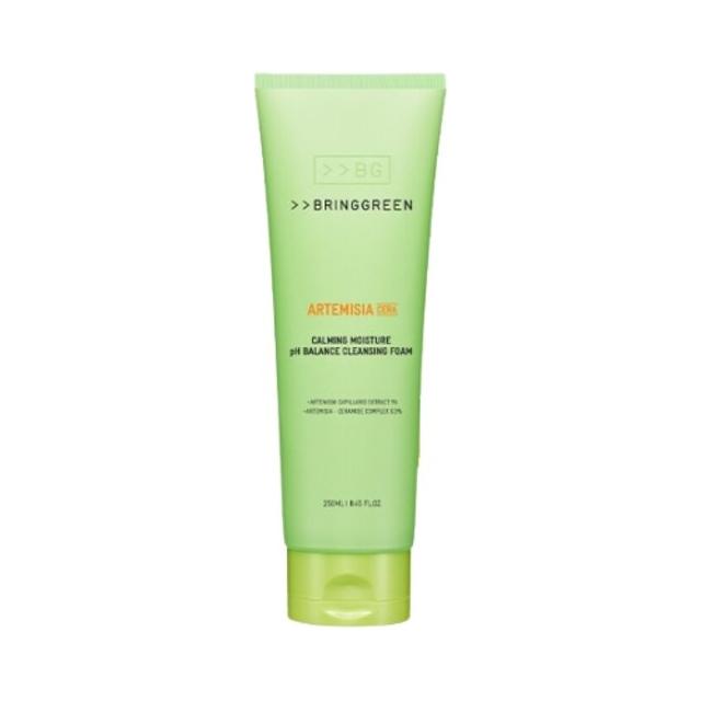 BRINGGREEN Artemisia Calming Moisture Cleansing Foam | pH-Balanced Gentle Cleanser BRINGGREEN