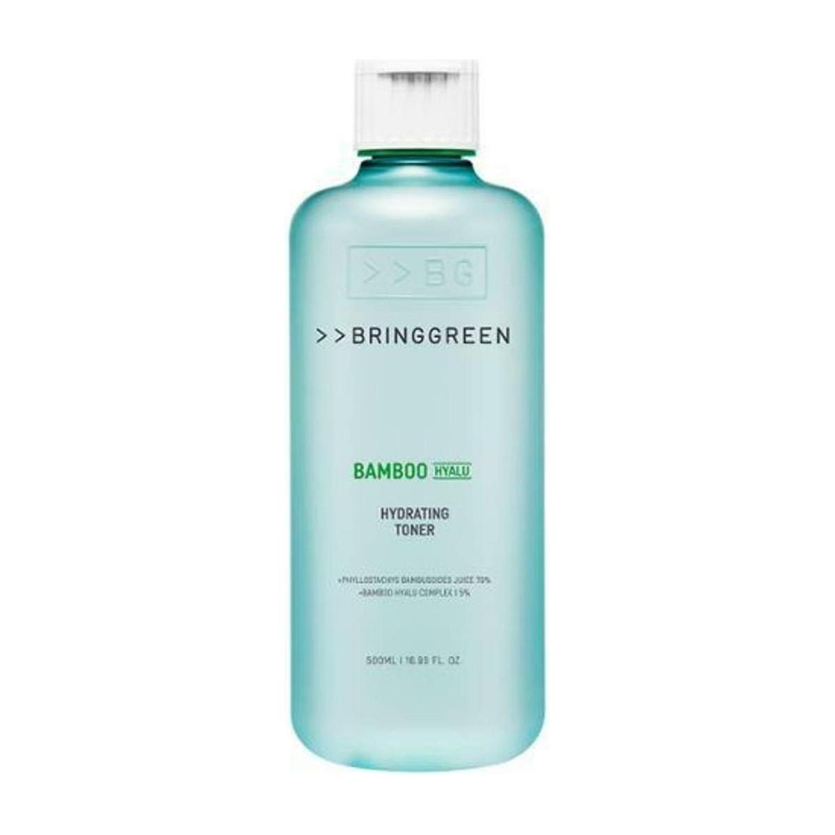 BRINGGREEN Bamboo Hyalu Hydrating Toner Intense Soothing & Moisture-Replenishing Treatment BRINGGREEN