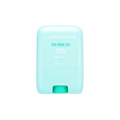 BRINGGREEN Tea Tree Cica Cooling Sun Stick SPF50+ PA++++ | Soothing, Refreshing Sun Protection