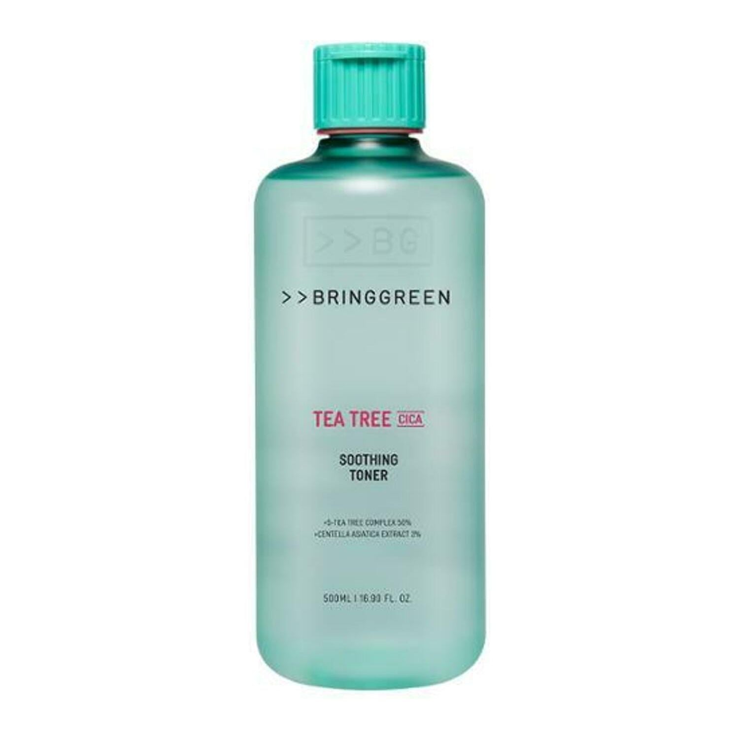 BRINGGREEN Tea Tree Cica Soothing Toner | Hydrate, Calm & Balance Your Skin BRINGGREEN