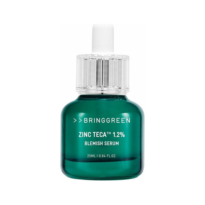 BRINGGREEN Zinc Teca 1.2% Blemish Serum 25ml | 5X Soothing Power for Clear, Balanced Skin BRINGGREEN