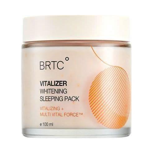BRTC Vitalizer Whitening Sleeping Pack: Your Overnight Brightening Treatment for Waking Up to Dewy, Glowing Skin!