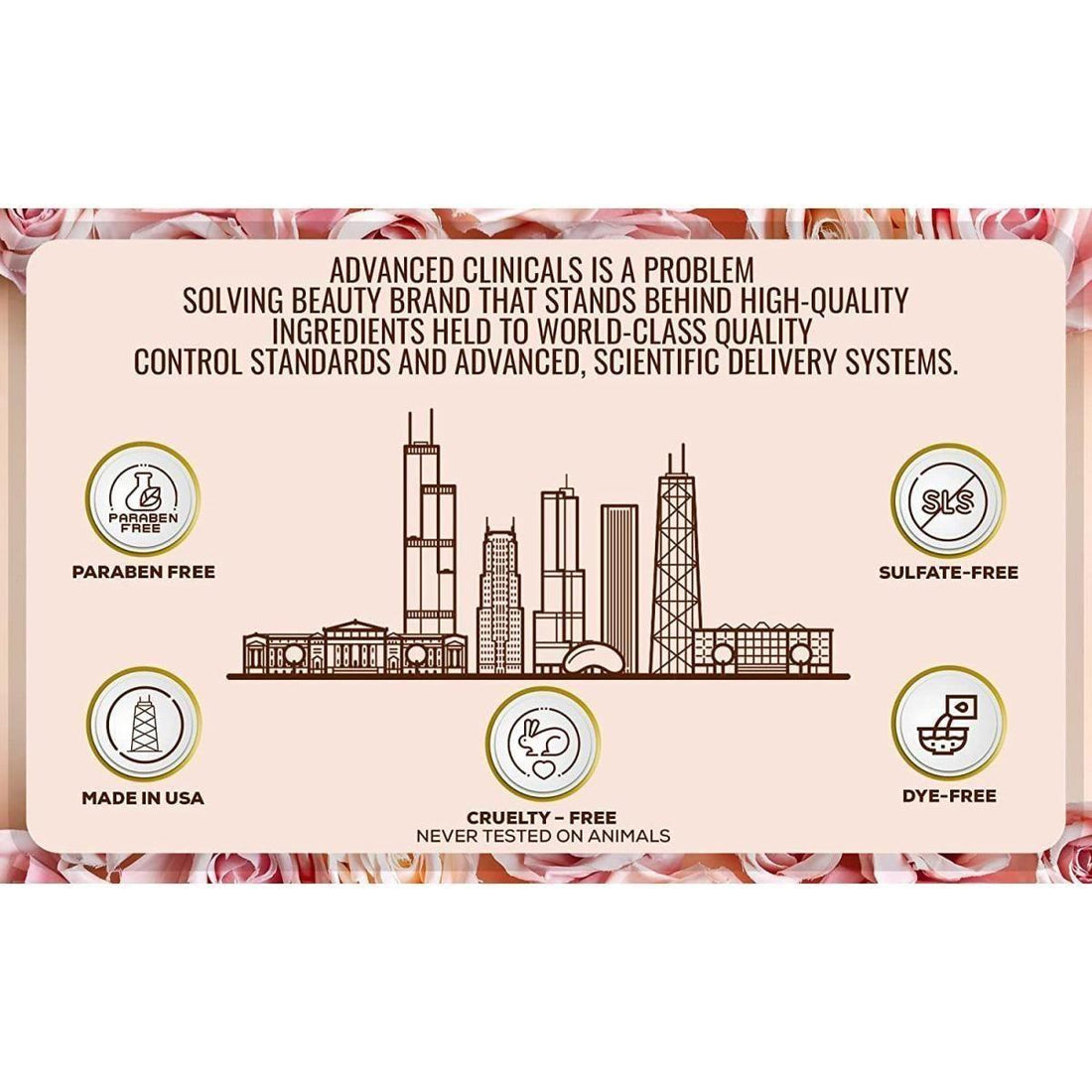 Advanced Clinicals Bulgarian Rose Anti-Aging Rescue Cream - 473g Advanced Clinicals