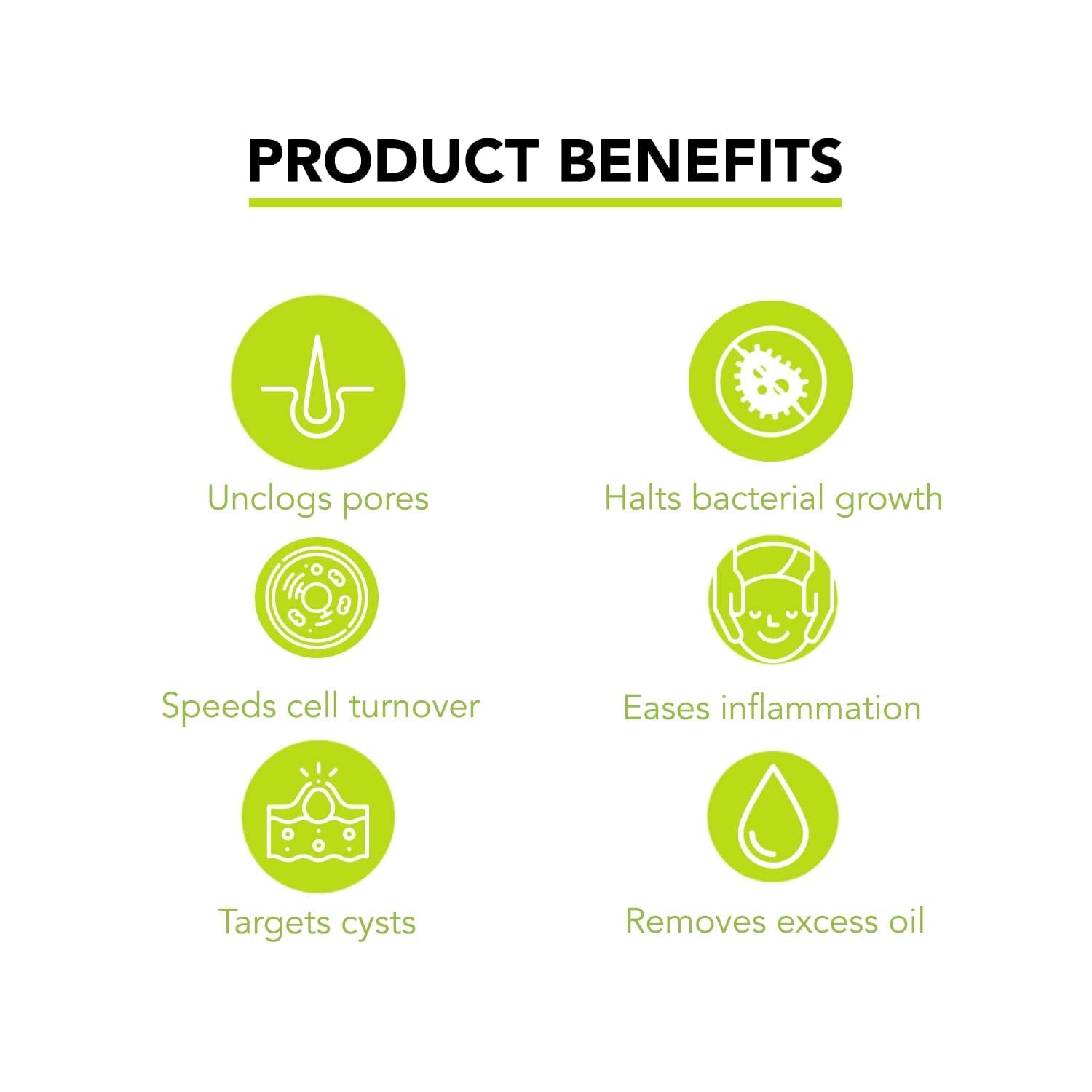 Humane Maximum-Strength Acne Wash 473ml | 10% Benzoyl Peroxide Body & Face Cleanser for Stubborn Acne