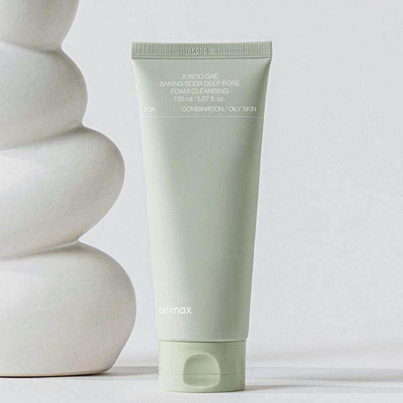 Celimax Ji Woo Gae Baking Soda Deep Foam Cleanser 150ml | Deep Pore Purifying & Sebum Control
