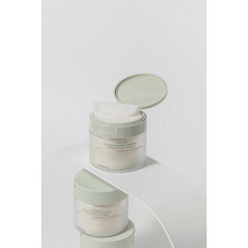 Celimax Ji Woo Gae Cica BHA Blemish Toner Pad 60 Pads Exfoliating & Soothing Treatment for Acne-Prone Skin