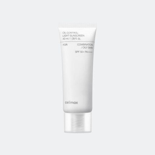 celimax Oil Control Light Sunscreen SPF50+ PA++++ 40ml Broad-Spectrum Protection & Sebum Control for Oily & Sensitive Skin
