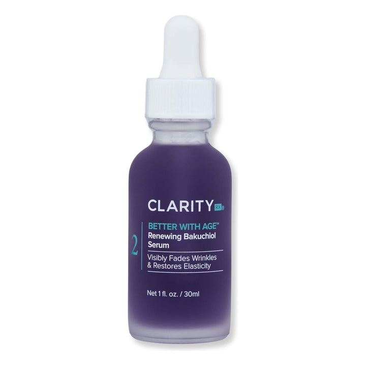 ClarityRx Better With Age Renewing Bakuchiol Serum – 30ml | The Gentle Retinol Alternative for Ageless Radiance