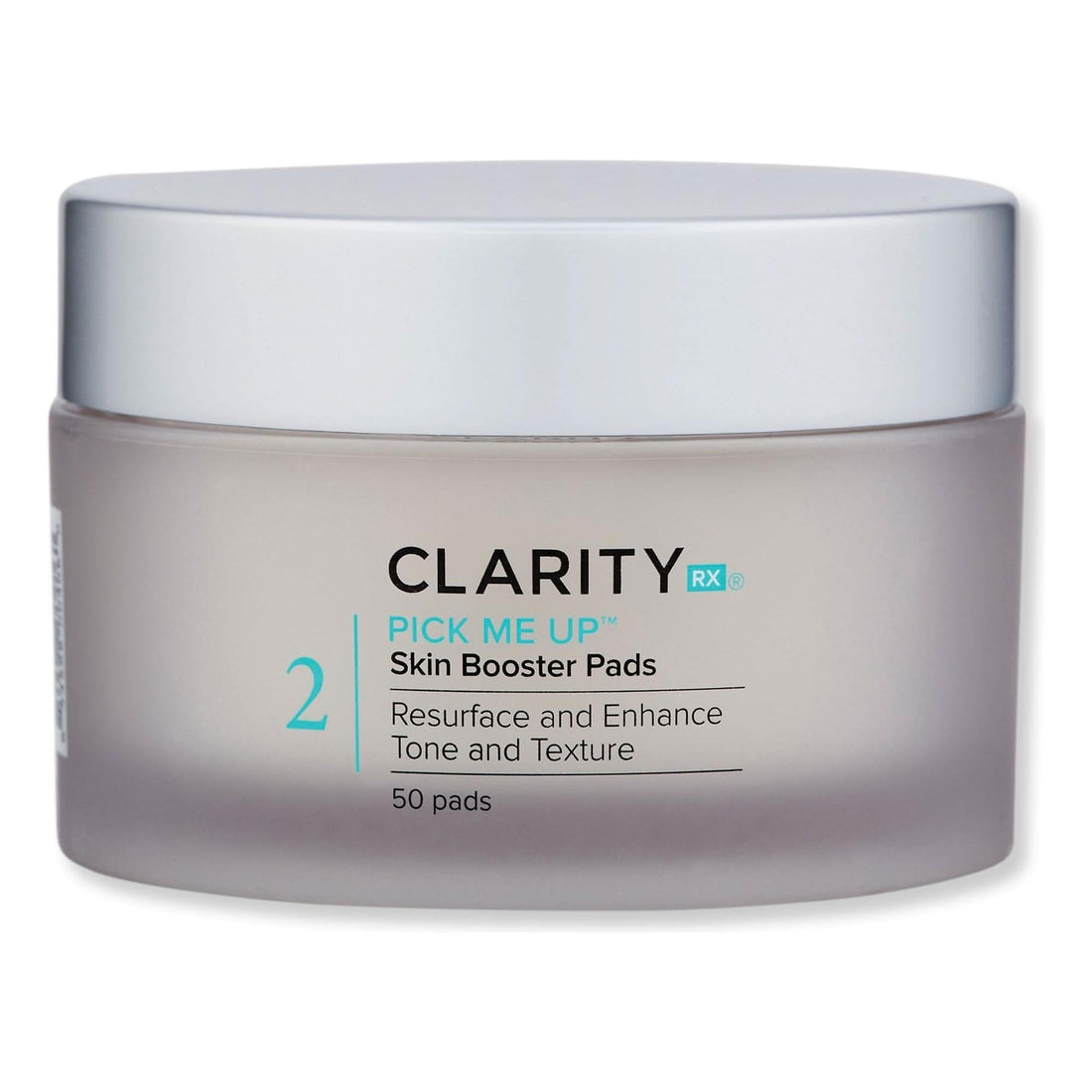 ClarityRx Pick Me Up Booster Pads – 4oz Professional-Grade AHA/BHA Resurfacing Treatment for Radiant Skin