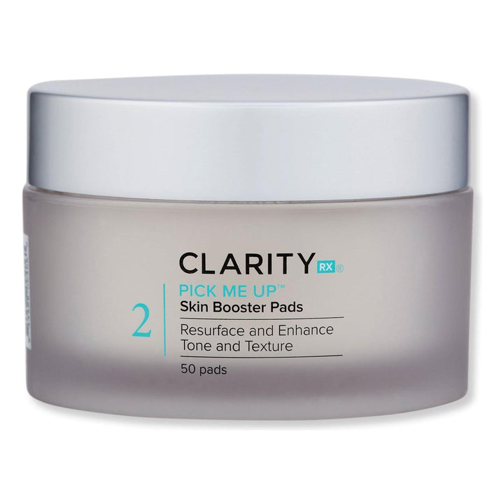 ClarityRx Pick Me Up Booster Pads – 4oz Professional-Grade AHA/BHA Resurfacing Treatment for Radiant Skin
