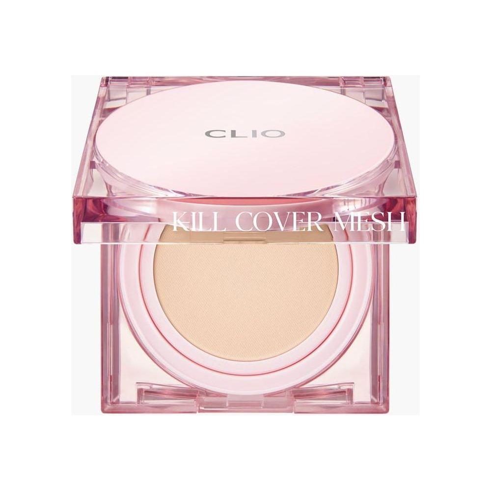 CLIO Kill Cover Mesh Glow Cushion Set (+Refill) | Radiant, Long-Lasting Coverage with SPF 50+ Clio
