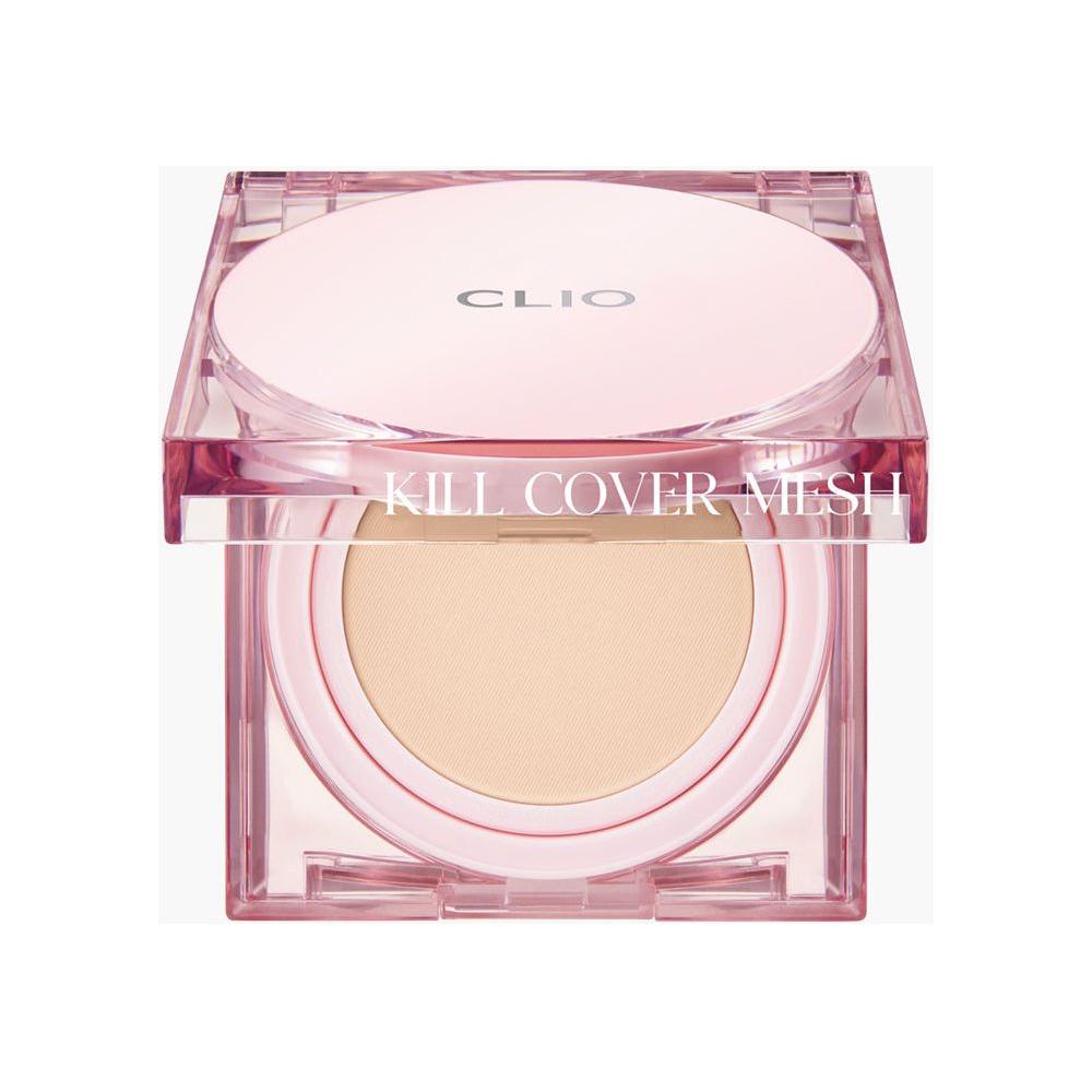 CLIO Kill Cover Mesh Glow Cushion Set (+Refill) | Radiant, Long-Lasting Coverage with SPF 50+ Clio