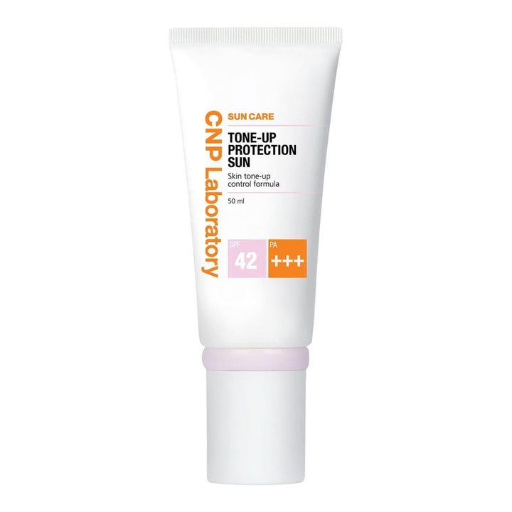 The CNP Tone-Up Protection Sun: Your All-in-One SPF & Radiance-Boosting Primer for a Protected, Poreless & Perfectly Bright Complexion! CNP