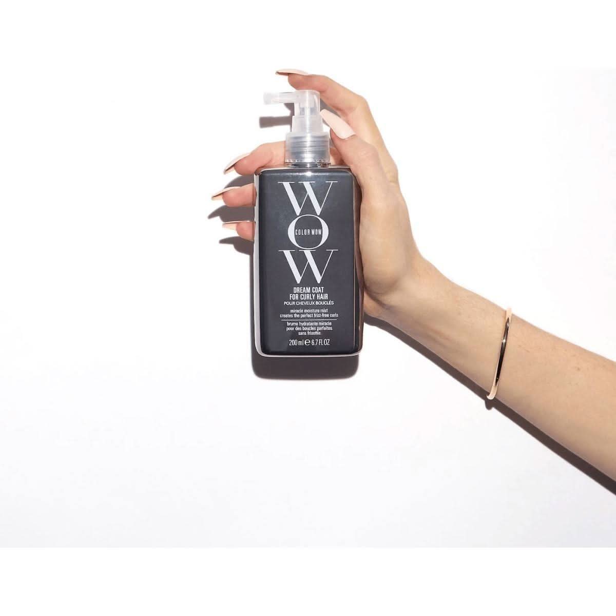 Color Wow Dream Coat for Curly Hair | Ultra-Light Defining & Frizz Control Spray