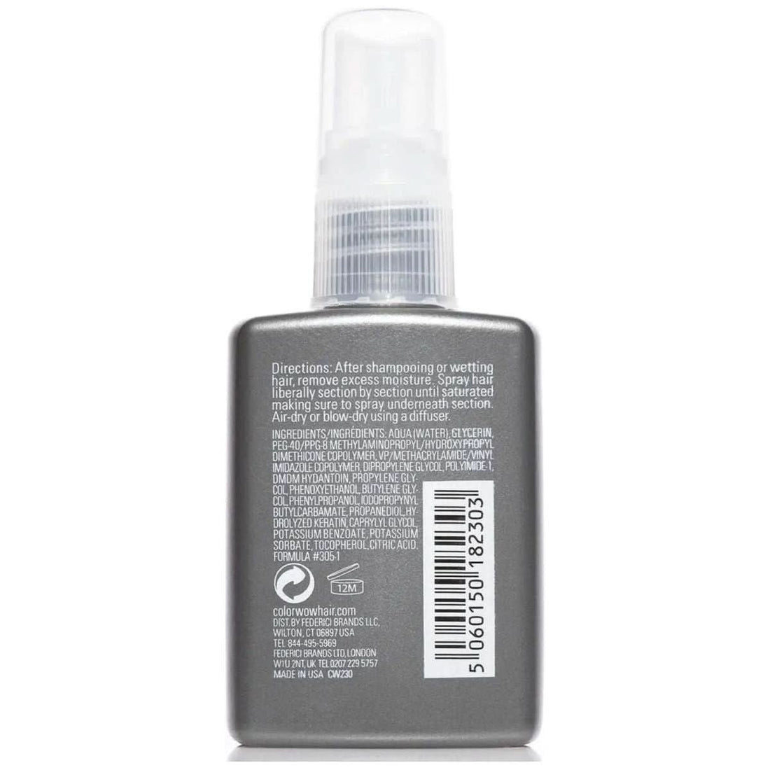 Color Wow Dream Coat for Curly Hair | Ultra-Light Curl Defining & Frizz Control Spray