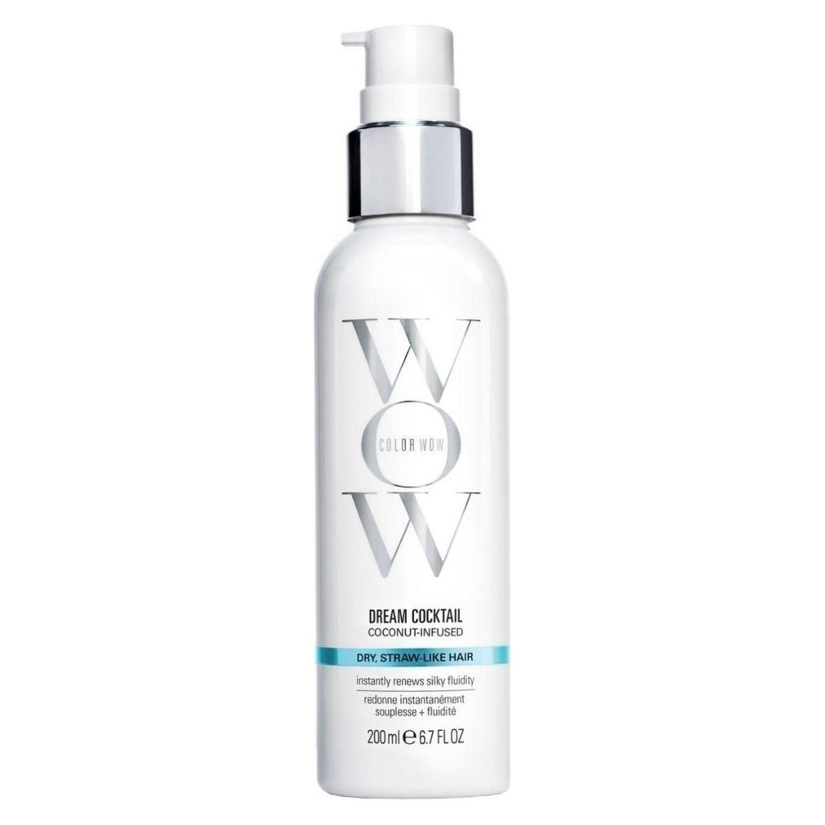 Color Wow Dream Cocktail Coconut-Infused | Heat-Activated Hydrating Leave-In Treatment