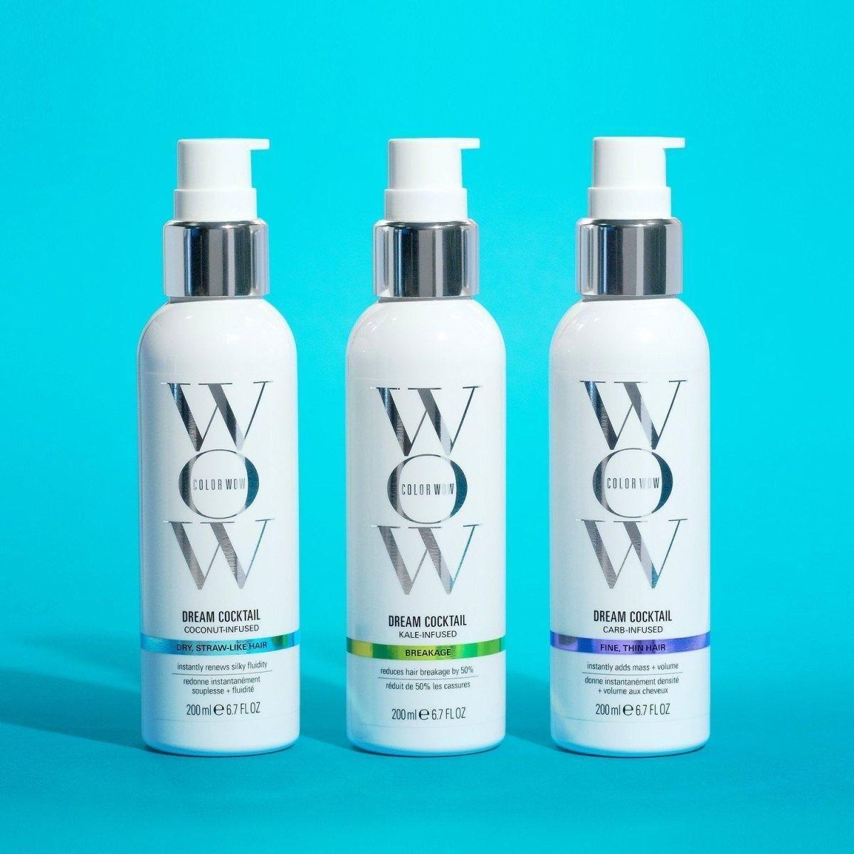 Color Wow Dream Cocktail Coconut-Infused | Heat-Activated Hydrating Leave-In Treatment