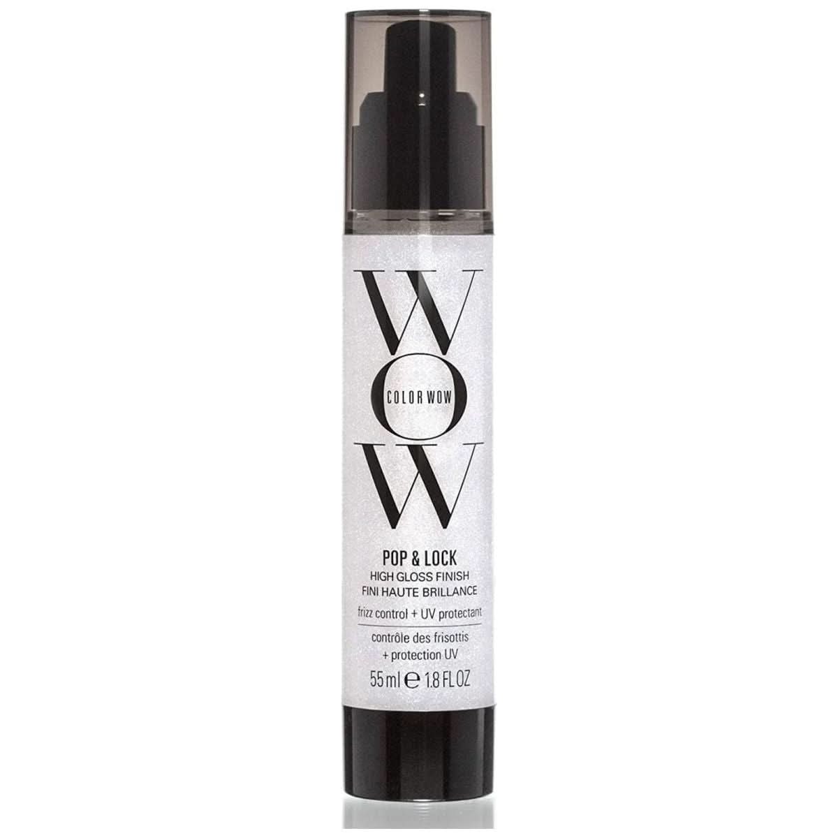 Color Wow Pop & Lock High Gloss Finish | Glossy Serum-Oil Hybrid for Frizz Control & Shine