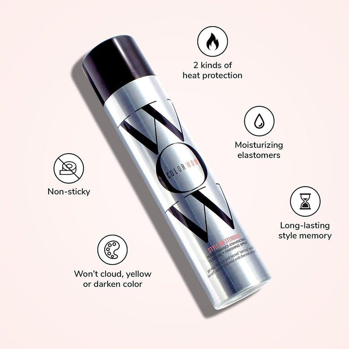 Color Wow Style on Steroids Texture Spray | Volumizing & Texturizing Heat Protectant