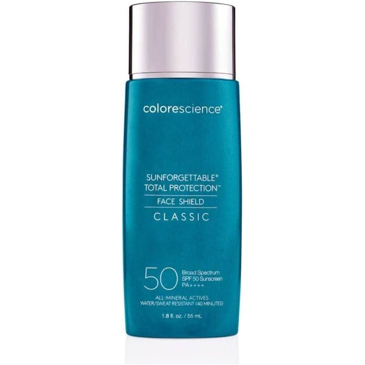 Colorescience Total Protection Face Shield Classic SPF 50 55ml | Hydrating, Weightless Mineral Sunscreen