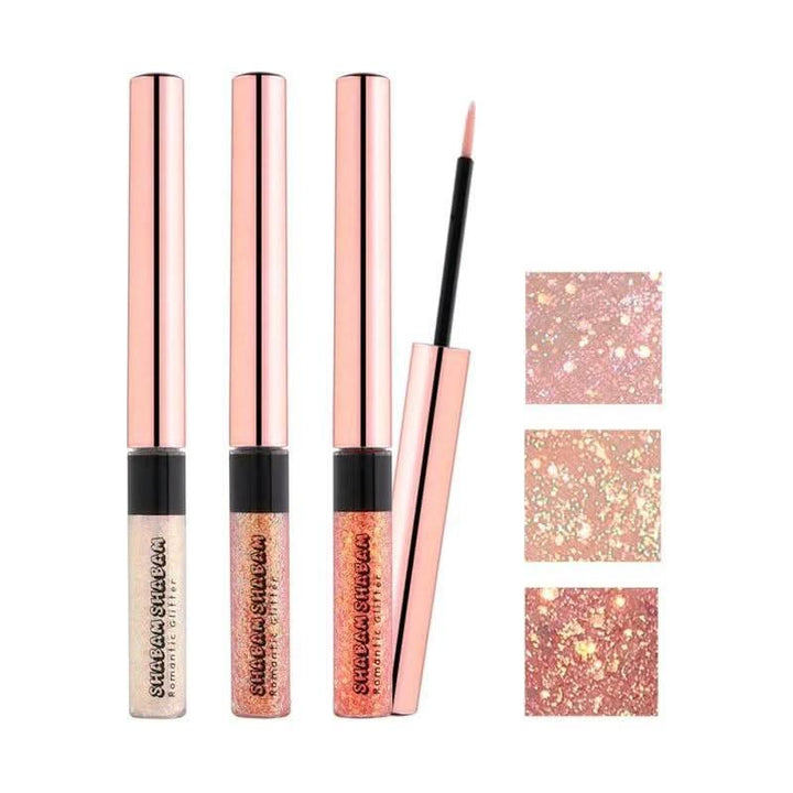 CORINGCO Shabam Shabam Romantic Glitter 3ml | Dazzling, Long-Lasting Liquid Eye Glitter CORINGCO