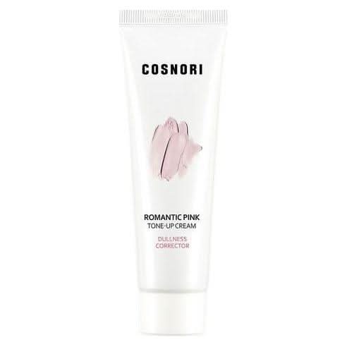COSNORI Romantic Pink Tone-Up Cream 50ml | Instant Brightening & Skin Perfecting COSNORI