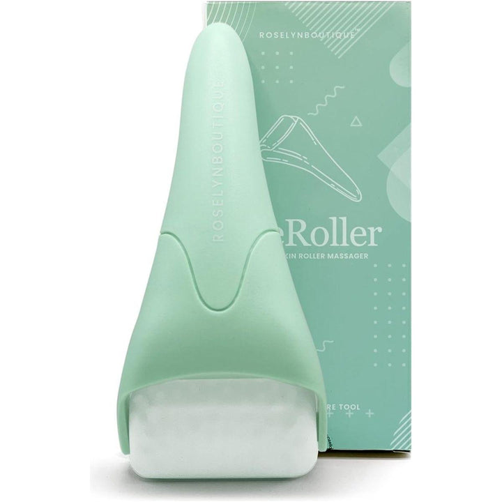 ROSELYNBOUTIQUE Cryotherapy Ice Roller – Green | Soothing Cold Therapy for Firm, Radiant Skin