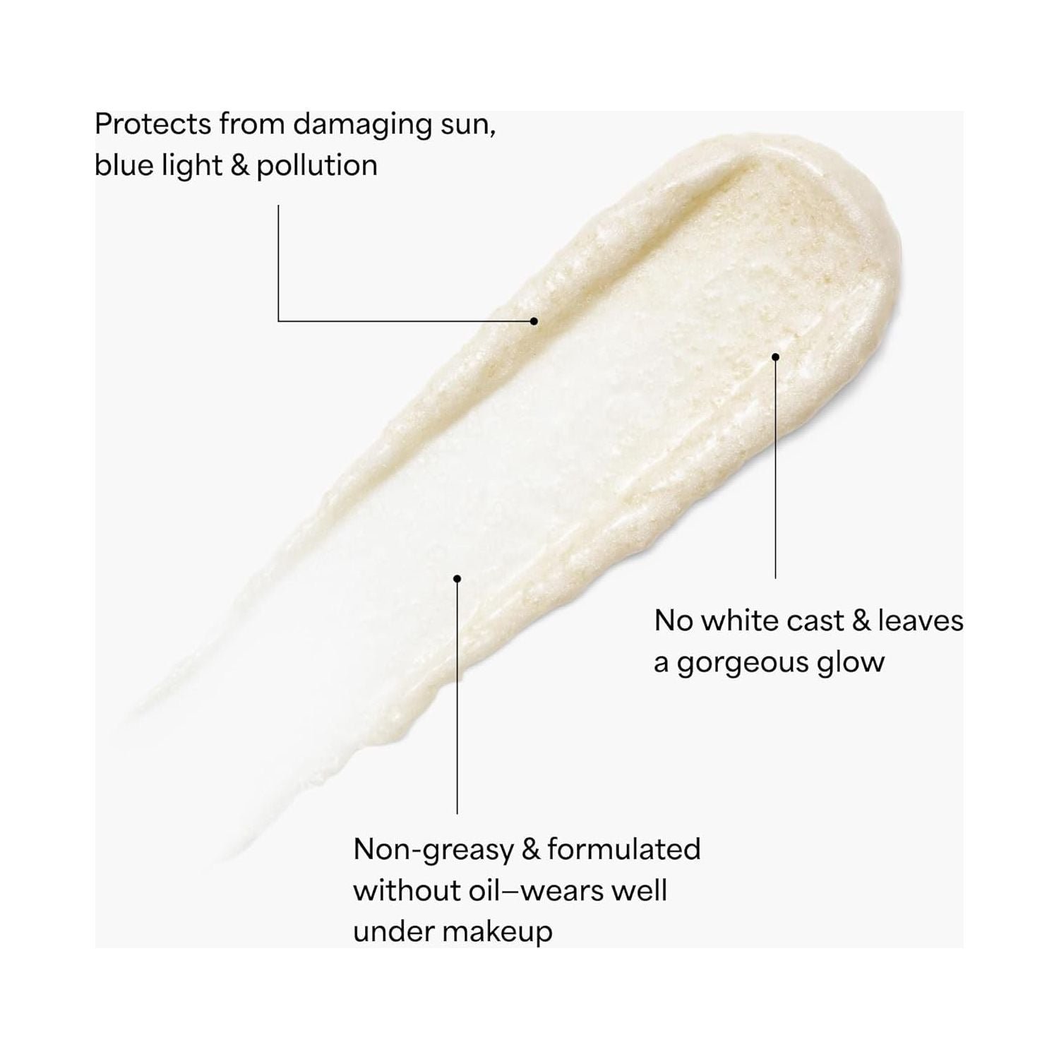 TULA SKINCARE Protect + Glow Daily Sunscreen Gel Broad Spectrum SPF 30 - 100ml | Invisible, Hydrating Sun Protection