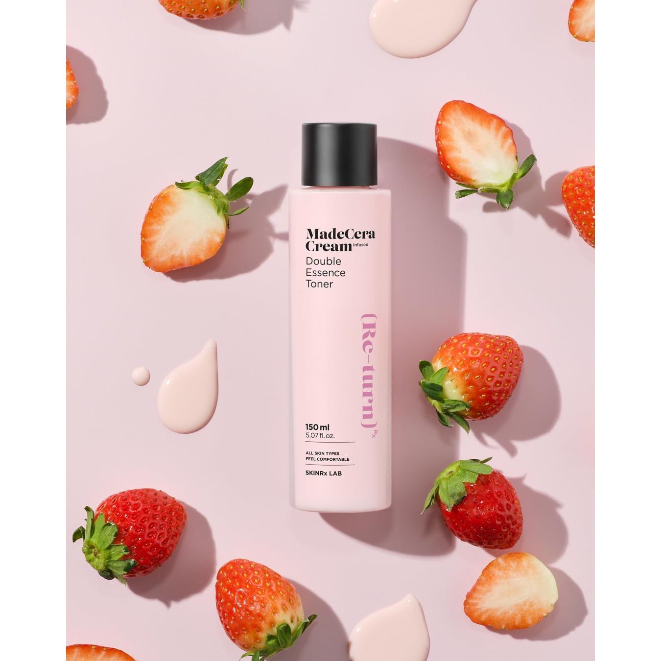 BEISIKS SKINRxLAB MadeCera Cream Double Essence Toner – 150ml | Hydrating Dual-Layer Toner for Smoother, Calmer Skin